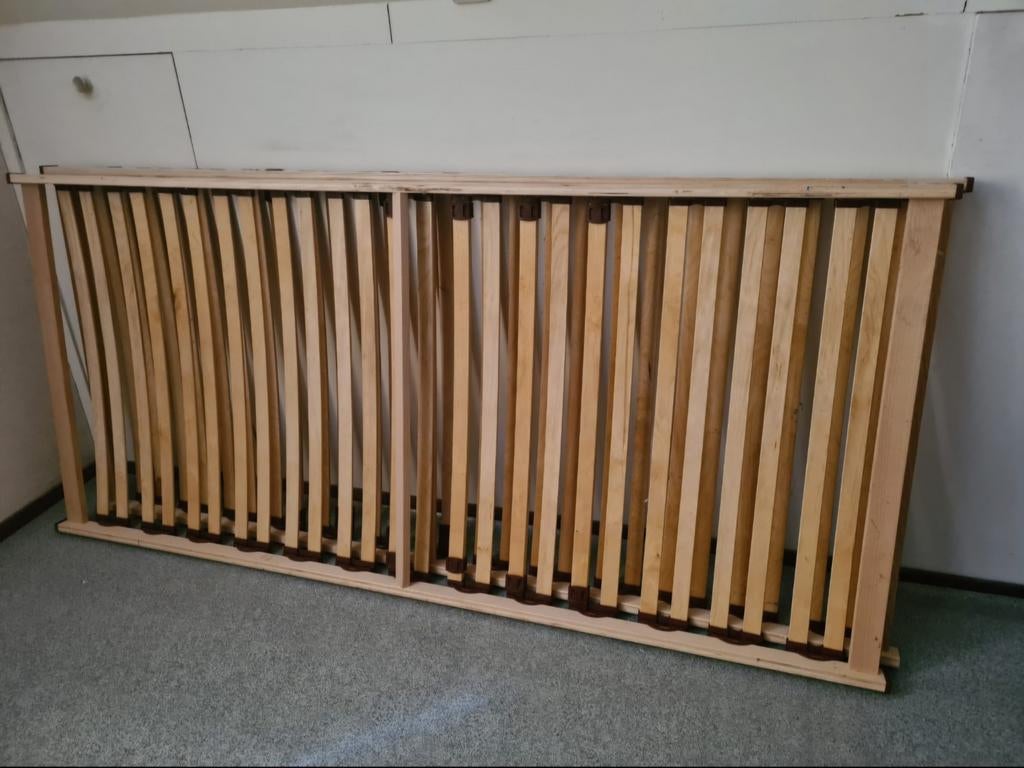 Gratis 90 x 200 lattenbodem 1 persoons, Ophalen, Gebruikt, Eenpersoons, 90 cm