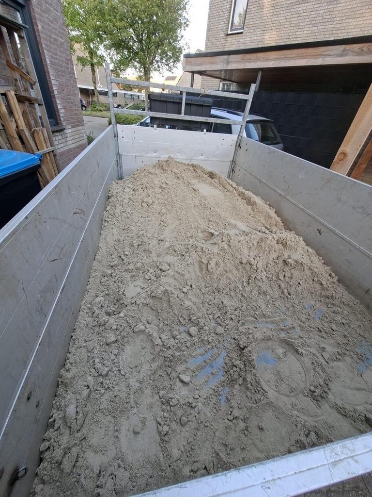 Gratis ophoogzand, Tuin en Terras, Zand, Ophalen of Verzenden, Ophoogzand