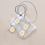 sieradensets met echte bloemen. Tiffany, Verstelbaar, Nieuw, Ophalen of Verzenden, Zilver