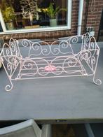 Baby Annabell poppenbedje - Roze metalen ledikant, Kinderen en Baby's, Speelgoed | Poppen, Ophalen, Gebruikt, Babypop