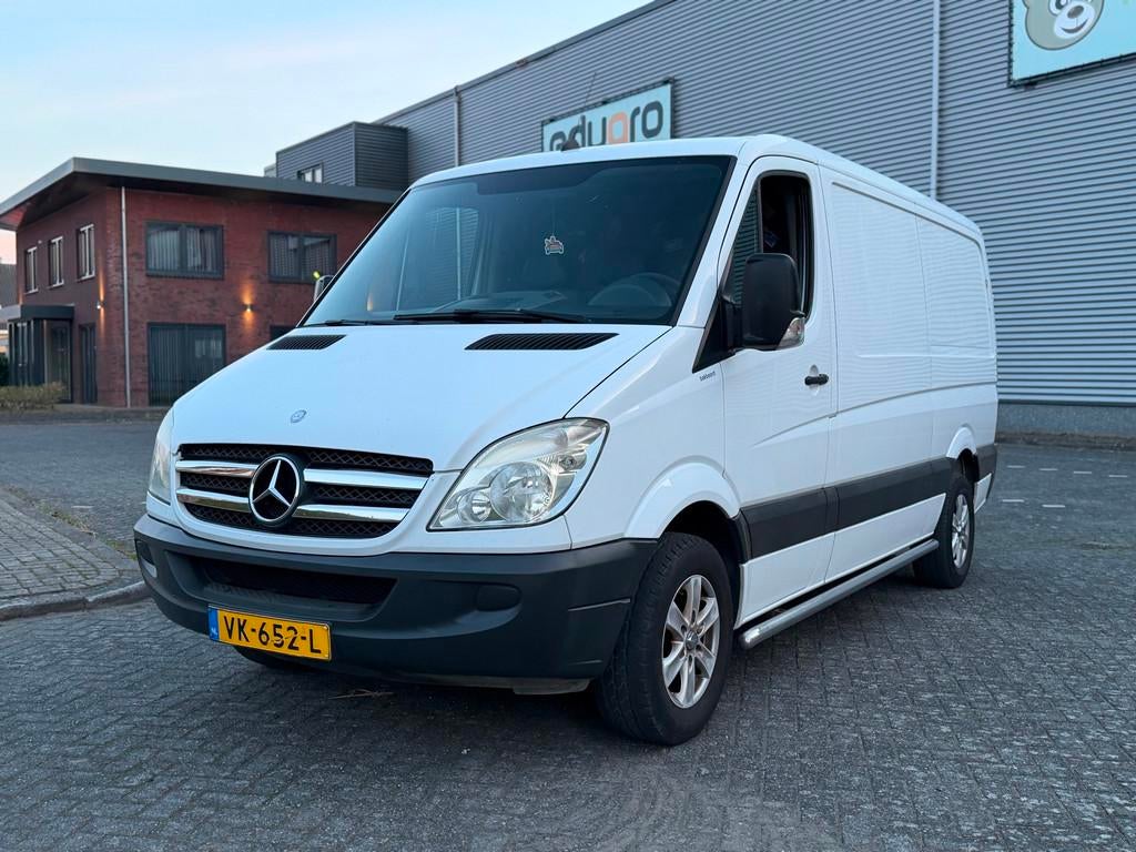 Mercedes-Benz Sprinter 316 2.2 CDI 366 (bj 2010) LANG/LAAG A, Auto's, Bestelauto's, Euro 5, Gebruikt, Zwart, 4 cilinders