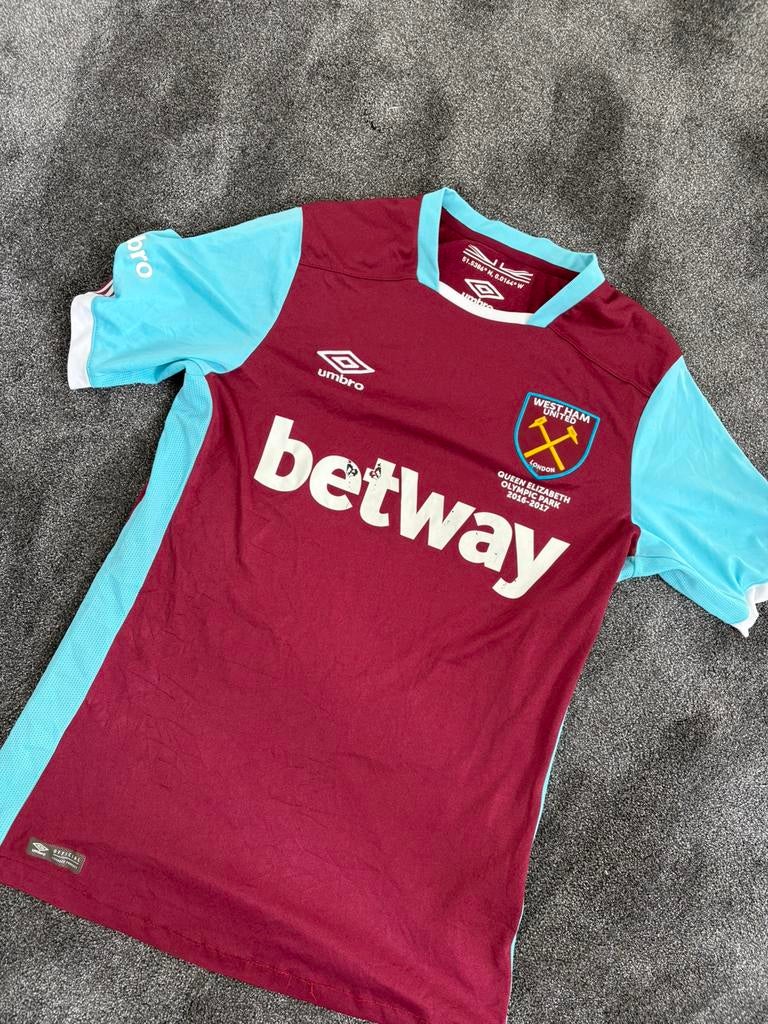 Umbro West Ham United voetbalshirt, Maat S, Ophalen of Verzenden, Zo goed als nieuw, Shirt