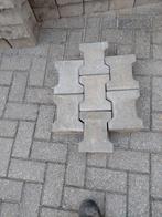 H klinkers beton grijs 8m2, Tuin en Terras, Ophalen, Zo goed als nieuw, Beton, Klinkers