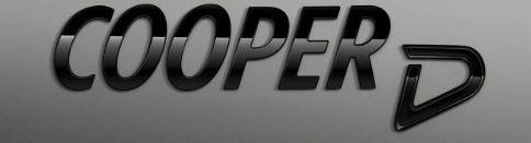 Embleem sierschrift achterklep Mini Cooper D 51142465248 246, -, -, Nieuw, Ophalen of Verzenden