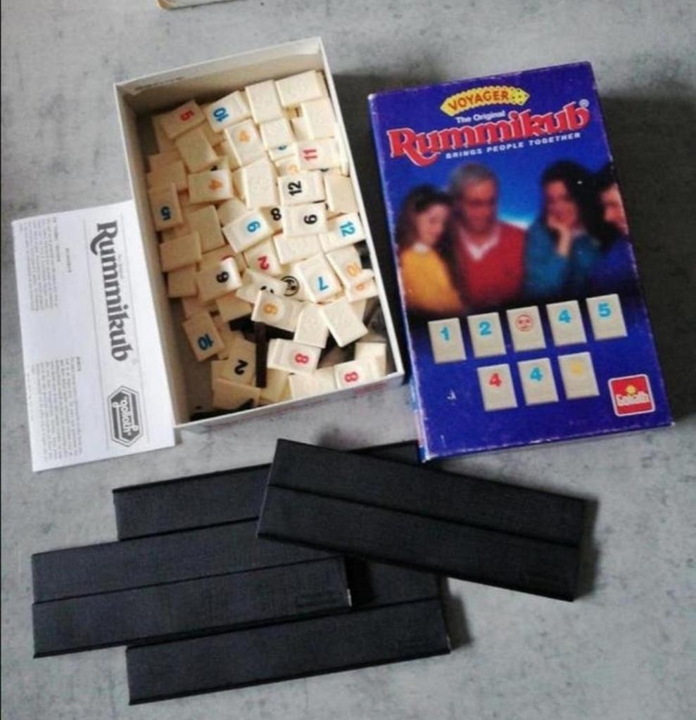 Rummikub, Een of twee spelers, Ophalen of Verzenden, Zo goed als nieuw