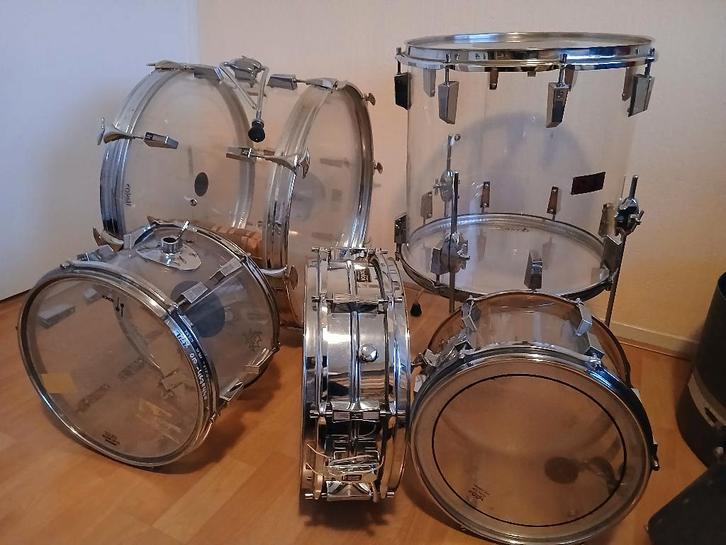 SONOR Acryl Champion jaren 70 vintage, Muziek en Instrumenten, Drumstellen en Slagwerk, Gebruikt, Sonor, Ophalen