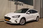 Ford Focus Wagon 1.0 EcoBoost 155pk Hybrid Titanium X Busine, Stof, Gebruikt, Lichtsensor, Wit