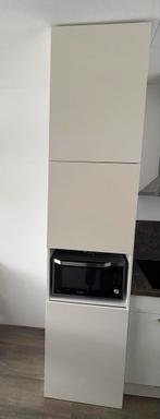 Witte kast met verwijderbaar bovenstuk, Huis en Inrichting, Kasten | Kledingkasten, Ophalen, Overige materialen, Gebruikt, 200 cm of meer