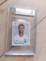 panini marcus rashford beckett graded 9 mint 2018, Ophalen of Verzenden, Zo goed als nieuw, Buitenlandse clubs, Poster, Plaatje of Sticker