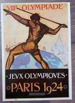 Paris Parijs Olympische spelen affiche, Verzamelen, Posters, Ophalen of Verzenden, Zo goed als nieuw, A1 t/m A3