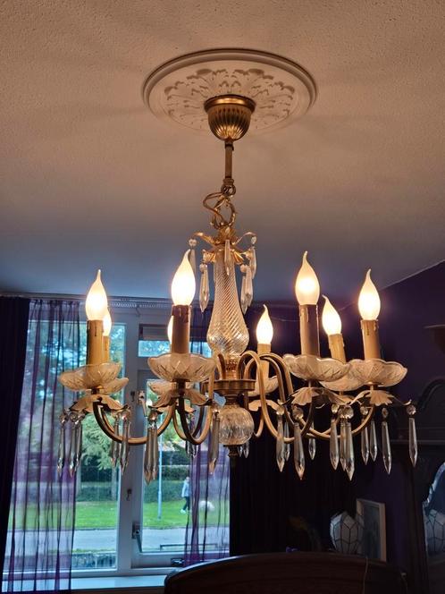 Kroonluchters en plafonnière, Huis en Inrichting, Lampen | Kroonluchters, Gebruikt, Ophalen