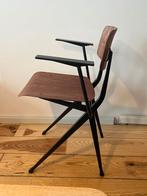 Marko Schaarstoel Model 102 - Ynske Kooistra Design, Huis en Inrichting, Stoelen, Gebruikt, Bruin, Ophalen of Verzenden, Eén