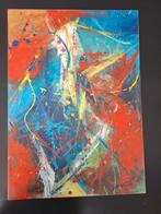 Schilderij abstract, 50x70 cm, Ophalen of Verzenden
