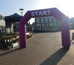 Verhuur opblaasbare startbogen finishbogen, Ophalen, Zo goed als nieuw