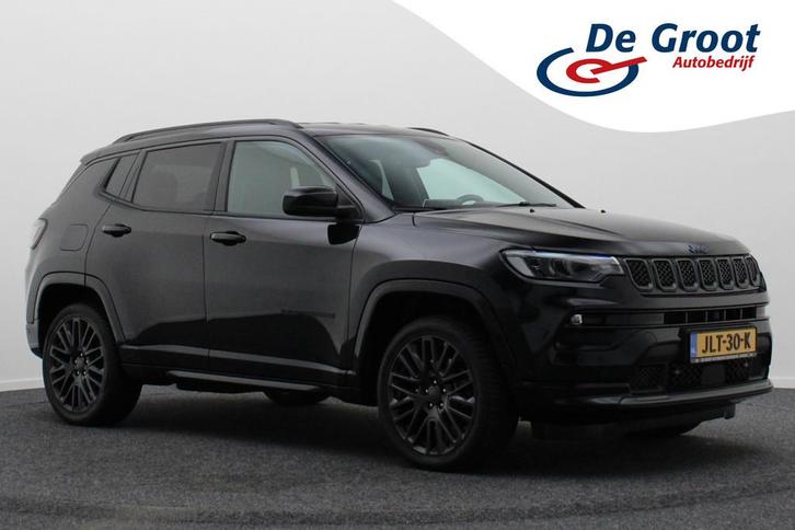 Jeep Compass 4xe 240 Plug-in Hybrid Electric S Leer, Virtual, Auto's, Jeep, Bedrijf, Te koop, Compass, 4x4, ABS, Achteruitrijcamera