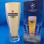 Heineken Ellipsglas dubbeldruk Final Berlin 2015, Verzamelen, Ophalen of Verzenden, Nieuw, Glas of Glazen, Heineken