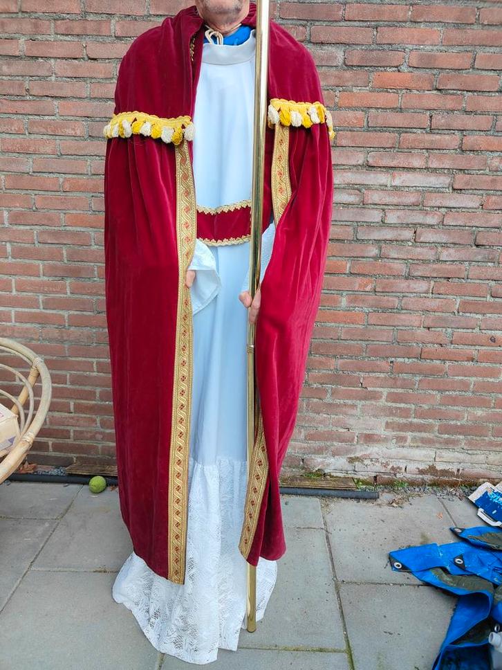 Compleet Sinterklaas Kostuum + Pietenpak Optie, Diversen, Sinterklaas, Gebruikt, Ophalen of Verzenden