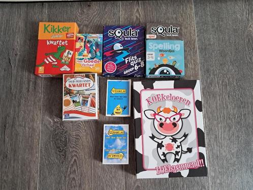 Spellen pakket (3), Hobby en Vrije tijd, Gezelschapsspellen | Kaartspellen, Zo goed als nieuw, Een of twee spelers, Drie of vier spelers