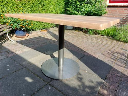Tuintafel, Tuin en Terras, Tuintafels, Gebruikt, Rechthoekig, Metaal, Ophalen