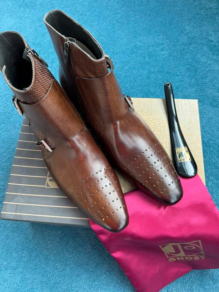 NIEUW Jo Ghost Boots EU45 Bruin, Kleding | Heren, Schoenen, Nieuw, Boots, Bruin, Verzenden
