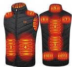 Verwarmde bodywarmer maten - XL - 2XL - 3XL -4XL, Nieuw, Maat 52/54 (L), Ophalen of Verzenden, Zwart