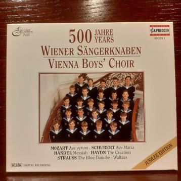 500 Years Wiener Sangerknaben Vienna Boys Choir 2cds beschikbaar voor biedingen