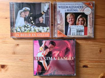 3 CD’s Koningshuis / Huwelijk / Tango beschikbaar voor biedingen