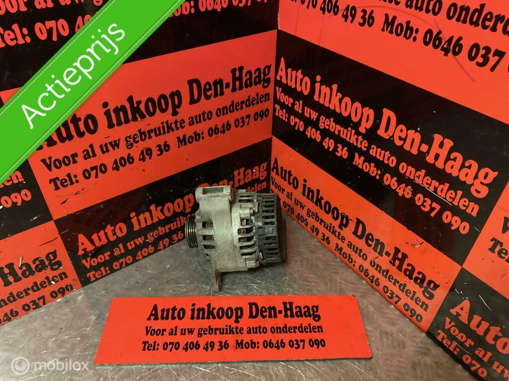 Peugeot 307 Citroen ('01-07) 1.4/1.6 Dynamo 9635557780 - 80A, Gebruikt, Citroën, Ophalen of Verzenden, Citroen