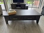 Massief eiken salontafel, Ophalen, Gebruikt, Eikenhout, Minder dan 50 cm