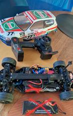 Custom Tamiya Tt02 chassi RTR  + delen, Hobby en Vrije tijd, Modelbouw | Radiografisch | Auto's, Gebruikt, Schaal 1:10, Auto onroad