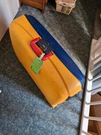 Roncato Koffer - Geel/Blauw, Ophalen, Hard kunststof, 70 cm of meer, Slot