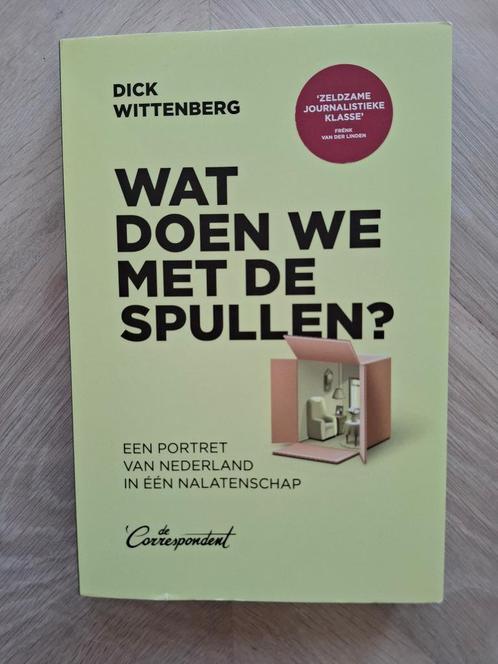 Wat doen we met de spullen? - Dick Wittenberg, Boeken, Overige Boeken, Zo goed als nieuw, Ophalen of Verzenden
