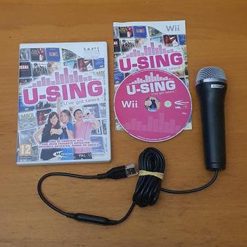 OPRUIMEN | WII | U SING met MICROFOON beschikbaar voor biedingen
