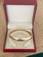 14 karaat gouden armband, wit en geel goud, Ophalen of Verzenden, Nieuw, Goud, Goud