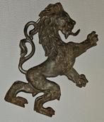 Heraldische bronzen leeuw, Antiek en Kunst, Ophalen