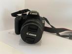 Fotocamera Canon OES 1200D met toebehoren, Ophalen of Verzenden, Zo goed als nieuw, Canon