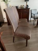 6 Stevige Riet / loom stoelen, Huis en Inrichting, Stoelen, Ophalen, Gebruikt, Bruin, Vijf, Zes of meer stoelen