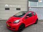 Toyota Aygo 1.0-12V Dynamic Blue Airco / Elk.ramen / APK 08-, Voorwielaandrijving, Stof, Gebruikt, 4 stoelen