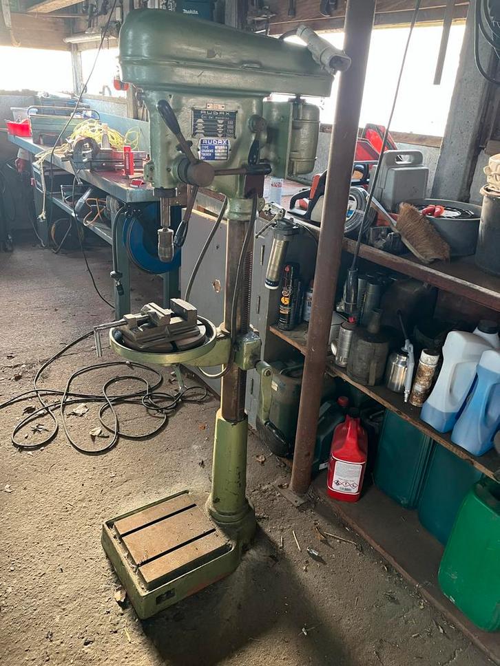 Audax Kolomboormachine - Werkplaatsmachine, Doe-het-zelf en Verbouw, Gereedschap | Boormachines, Gebruikt, Kolomboormachine, 600 watt of meer