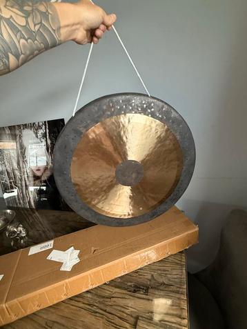 Gong - 55 cm Nieuw met frame in doos koopje! beschikbaar voor biedingen