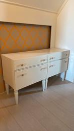 2 retro nachtkastjes met veel opbergruimte, Huis en Inrichting, Slaapkamer | Nachtkastjes, Ophalen of Verzenden, Gebruikt, 55 tot 70 cm