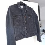Zwart spijkerjasje denim, Ophalen of Verzenden, Zo goed als nieuw, Zwart