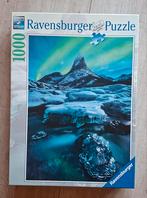 Puzzel Ravensburger ijslandschap 1000 stukjes., Hobby en Vrije tijd, Denksport en Puzzels, Ophalen of Verzenden, 500 t/m 1500 stukjes