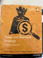 Taxes and business strategy by Scholes, Wolfson, Erickson et, Boeken, Verzenden, Alpha, Zo goed als nieuw, WO