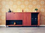Vintage mid century dressoir, Ophalen, Met deur(en), 150 tot 200 cm, Zo goed als nieuw