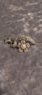 Antieke zilveren broche 🎁, Sieraden, Tassen en Uiterlijk, Antieke sieraden, Verzenden, Zilver, Broche
