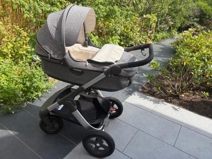 Te koop: Stokke trailz kinderwagen, Kinderen en Baby's, Kinderwagens en Combinaties, Gebruikt, Combiwagen, Overige merken, Duowagen
