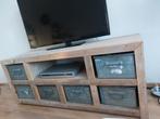 Tv meubel industrieel stijgerhout, Huis en Inrichting, Ophalen, Gebruikt, 150 tot 200 cm, Minder dan 100 cm