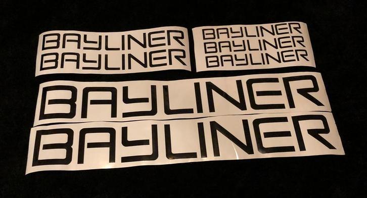 Bayliner Boot Stickers, Watersport en Boten, Accessoires en Onderhoud, Nieuw, Ophalen of Verzenden