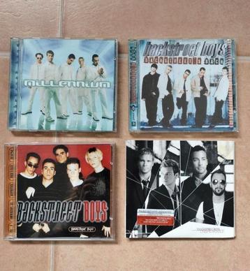 4 verschillende titels van the Backstreet Boys cd's beschikbaar voor biedingen